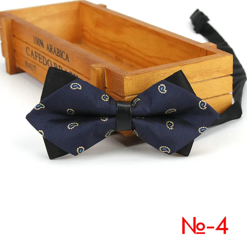 Nœud papillon tendance pour homme, accessoire de fête, mariage, pour garçons et filles, à carreaux, rouge et noir, vente en gros