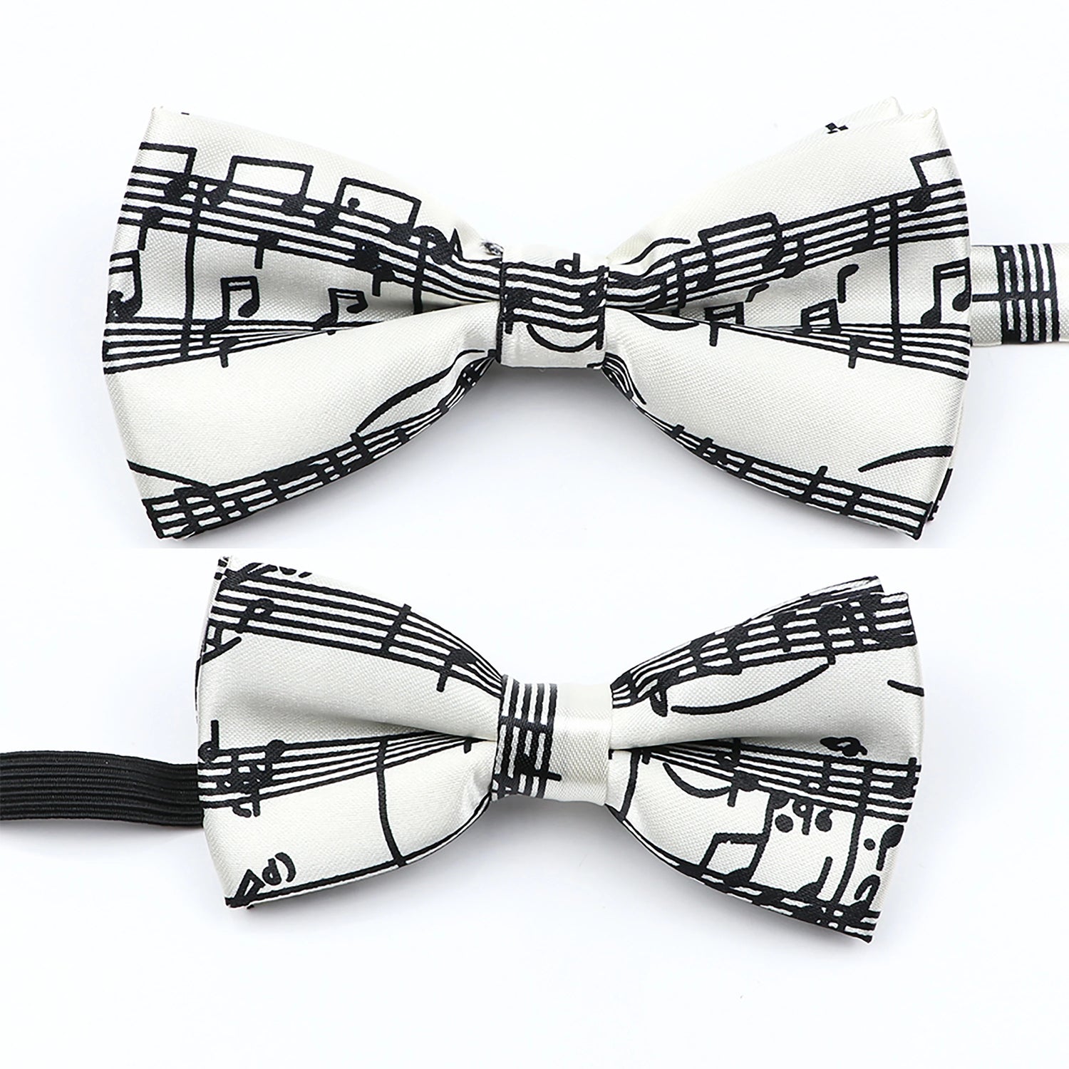 Musical Note Bow Tie Guitar Piano Stave Adult Children Bowtie Novelty Handmade Butterfly Wedding Party Men Gift Accessories