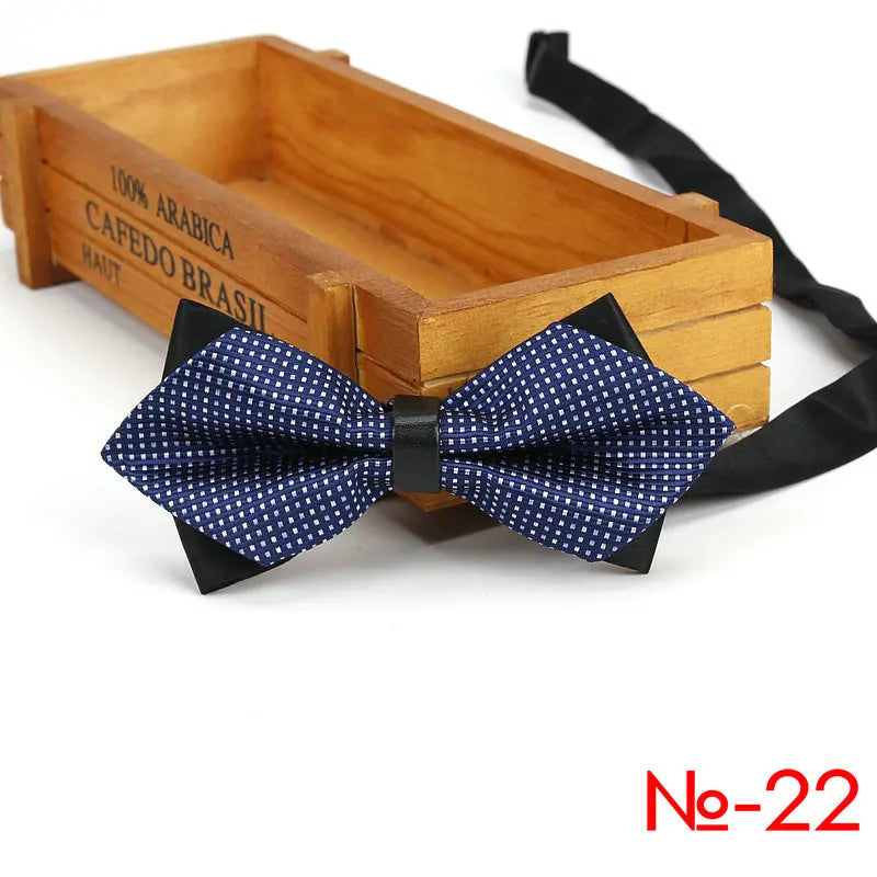 Nœud papillon tendance pour homme, accessoire de fête, mariage, pour garçons et filles, à carreaux, rouge et noir, vente en gros