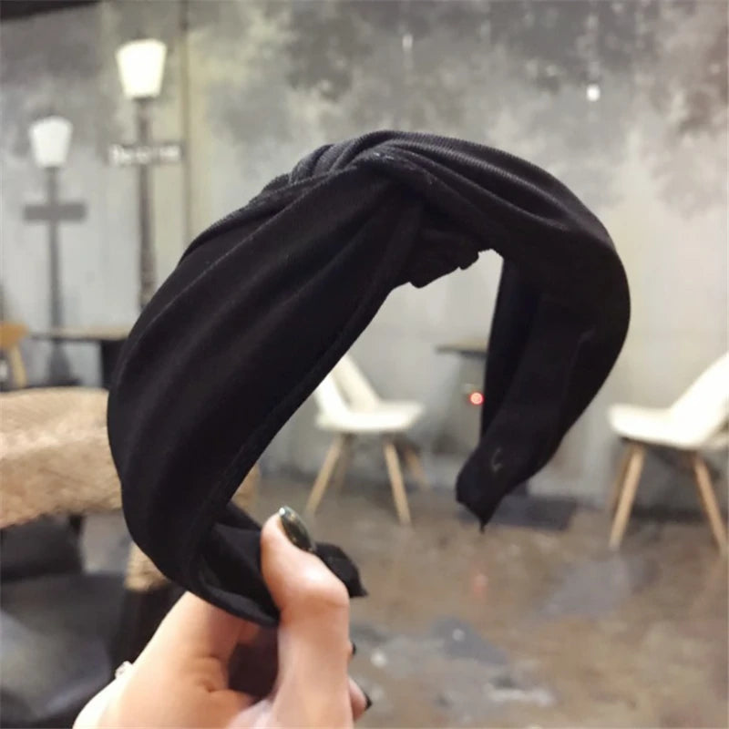 Hair band female wash face cat ears headband net red simple cute girl heart wide-brimmed plush hair band hairpin head jewelry