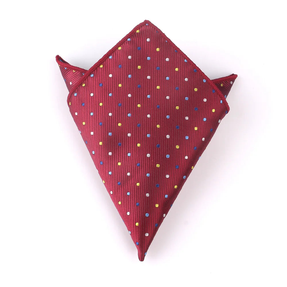Suit Pocket Square For Men Women Dots Chest Towel Hanky Gentlemen Hankies Men's Suits Handkerchief Pocket Towel