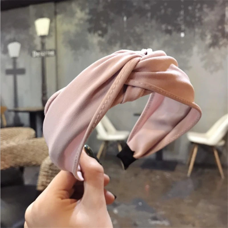 Hair band female wash face cat ears headband net red simple cute girl heart wide-brimmed plush hair band hairpin head jewelry