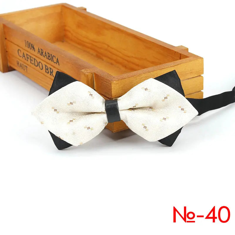 Nœud papillon tendance pour homme, accessoire de fête, mariage, pour garçons et filles, à carreaux, rouge et noir, vente en gros