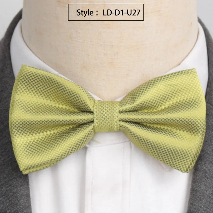 XGVOKH Men Ties Fashion Butterfly Party Wedding Bow Tie for Boys Girls Candy Solid Color Bowknot Wholesale Accessories Bowtie