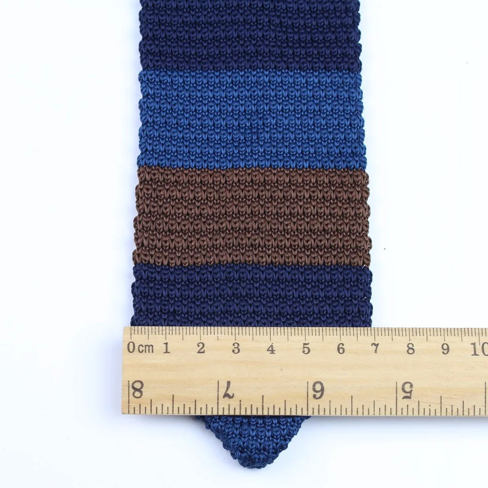 New Style Fashion Men's Colourful Tie Knit Knitted Ties Necktie Normal Slim Classic Woven Cravate Narrow Neckties