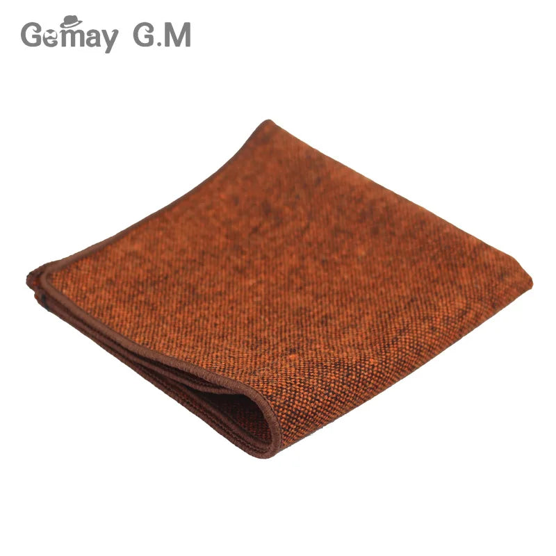 Hochwertige Taschentücher Schals Business Anzug Taschentücher Wolle Casual Herren Einstecktuch Solide Taschentücher Für Hochzeit 23*23cm