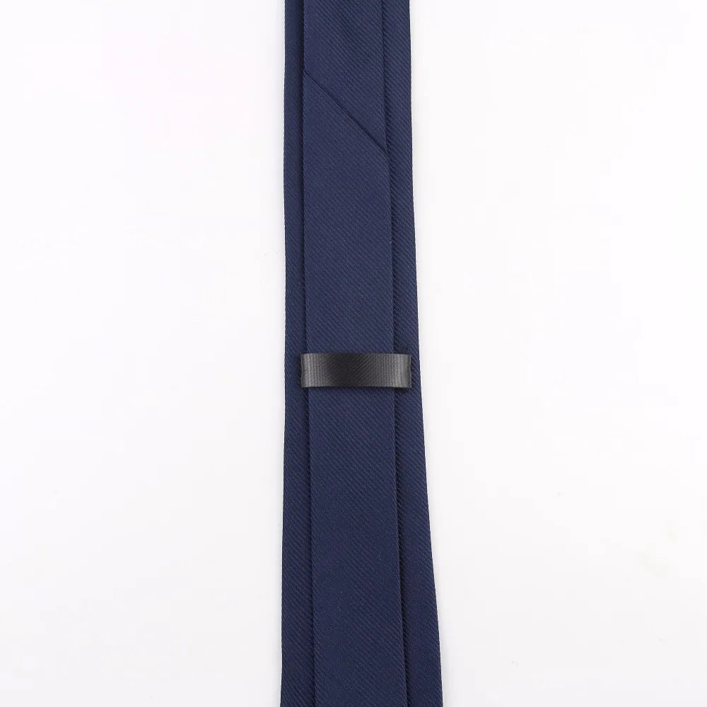 Cravate fine formelle de 6,35 cm, en polyester, pour marié, homme, fête de mariage, largeur 6 cm