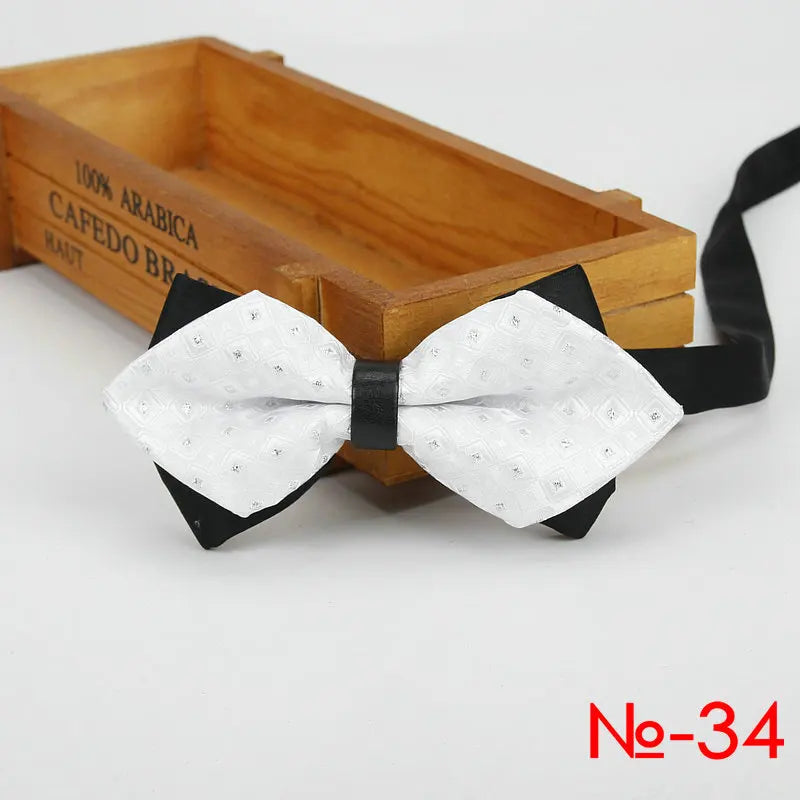 Nœud papillon tendance pour homme, accessoire de fête, mariage, pour garçons et filles, à carreaux, rouge et noir, vente en gros