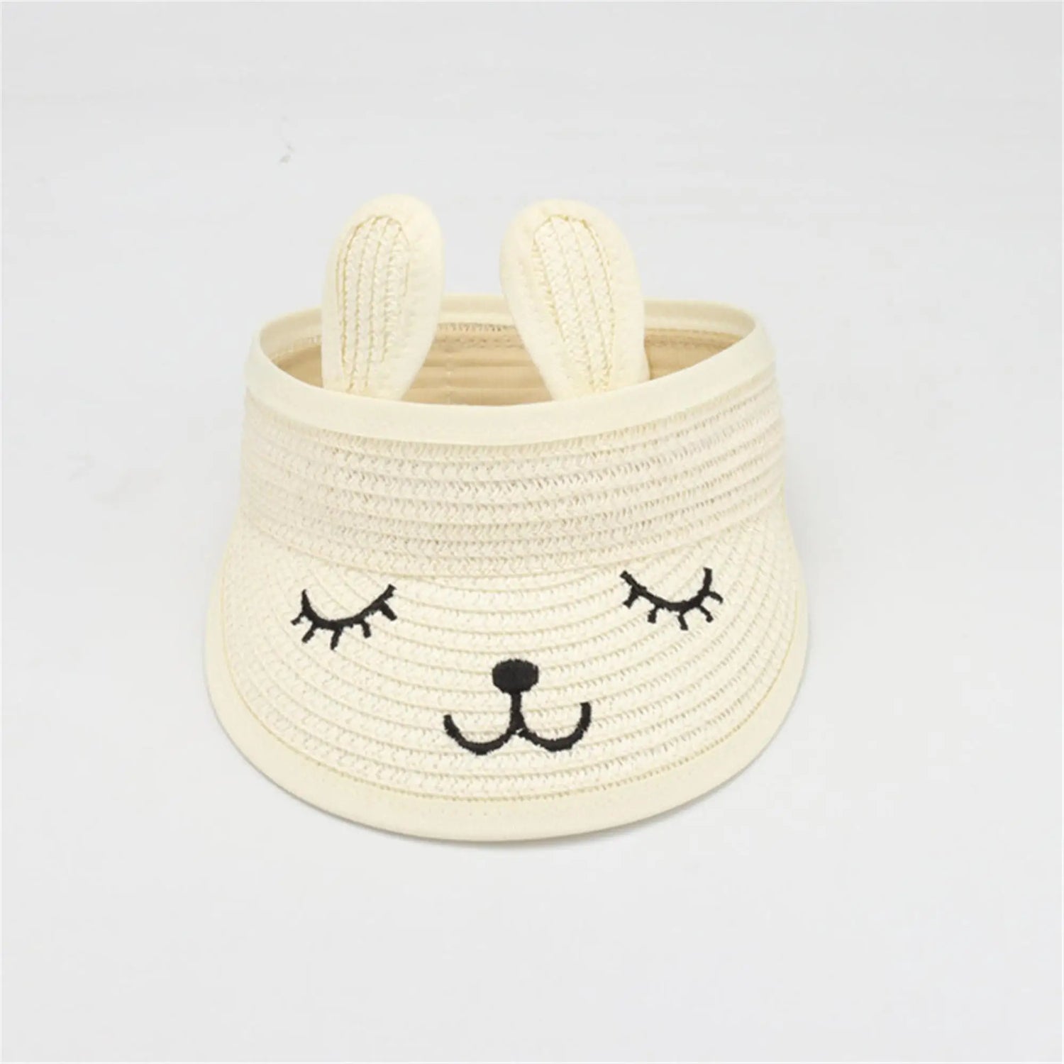 Cartoon Floppy Sun Hat for Kids Summer Beach Cap Sunshade Visor Top Unisex Baby Girl Boy Children's Sun Protection Accessory