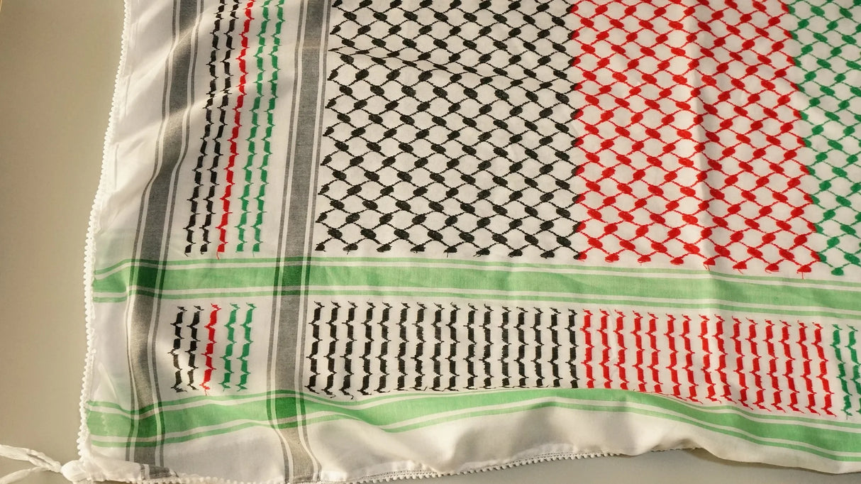 Islamischer Printschal Unisex Leichtes Plaid Herren Damen Quaste Arabische Wüste Shemagh KeffIyeh Schal Schal Hijab Wrap Pashmina Sjaal