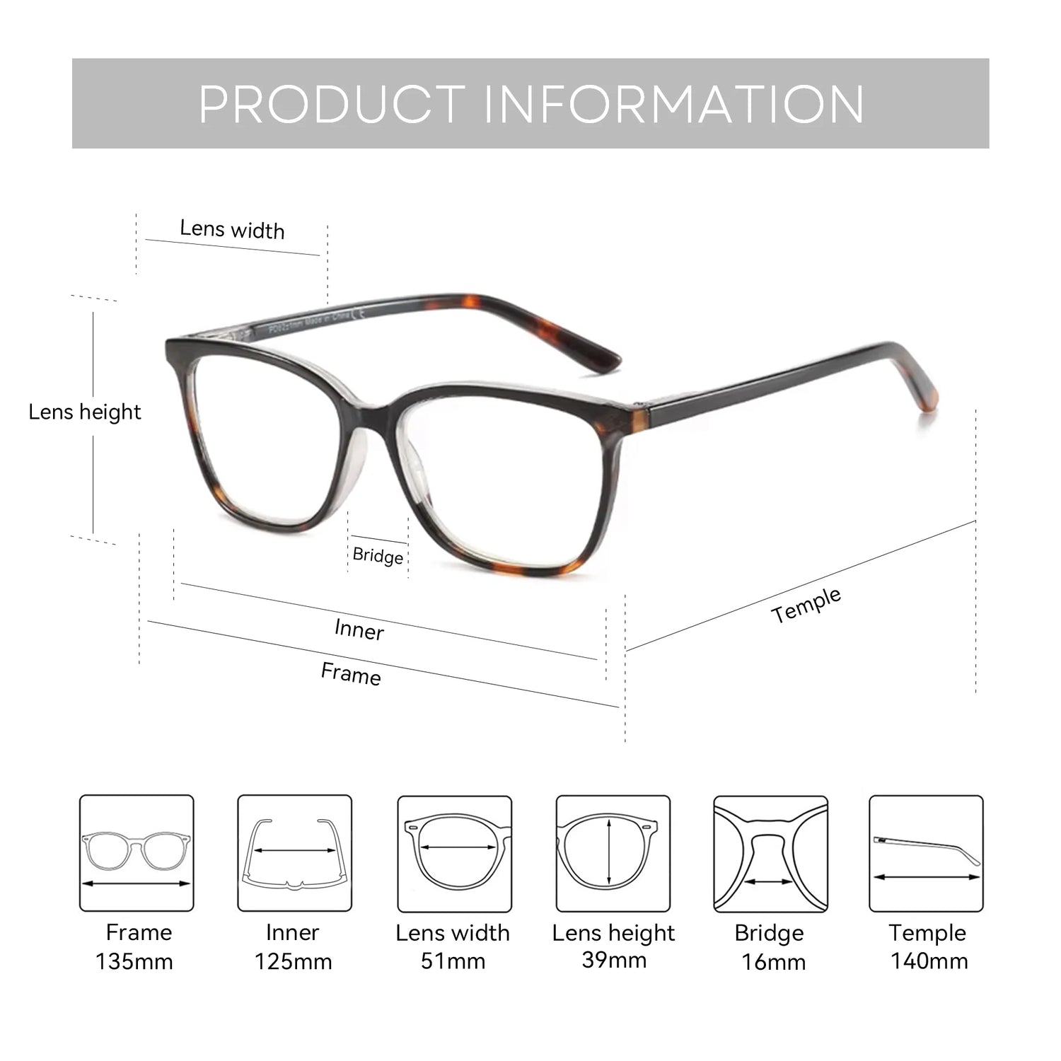 Blue Light Blocking Reading Glasses Anti Eyestrain Computer Reader Eyewear Gaming TV Eyeglasses for Women Men