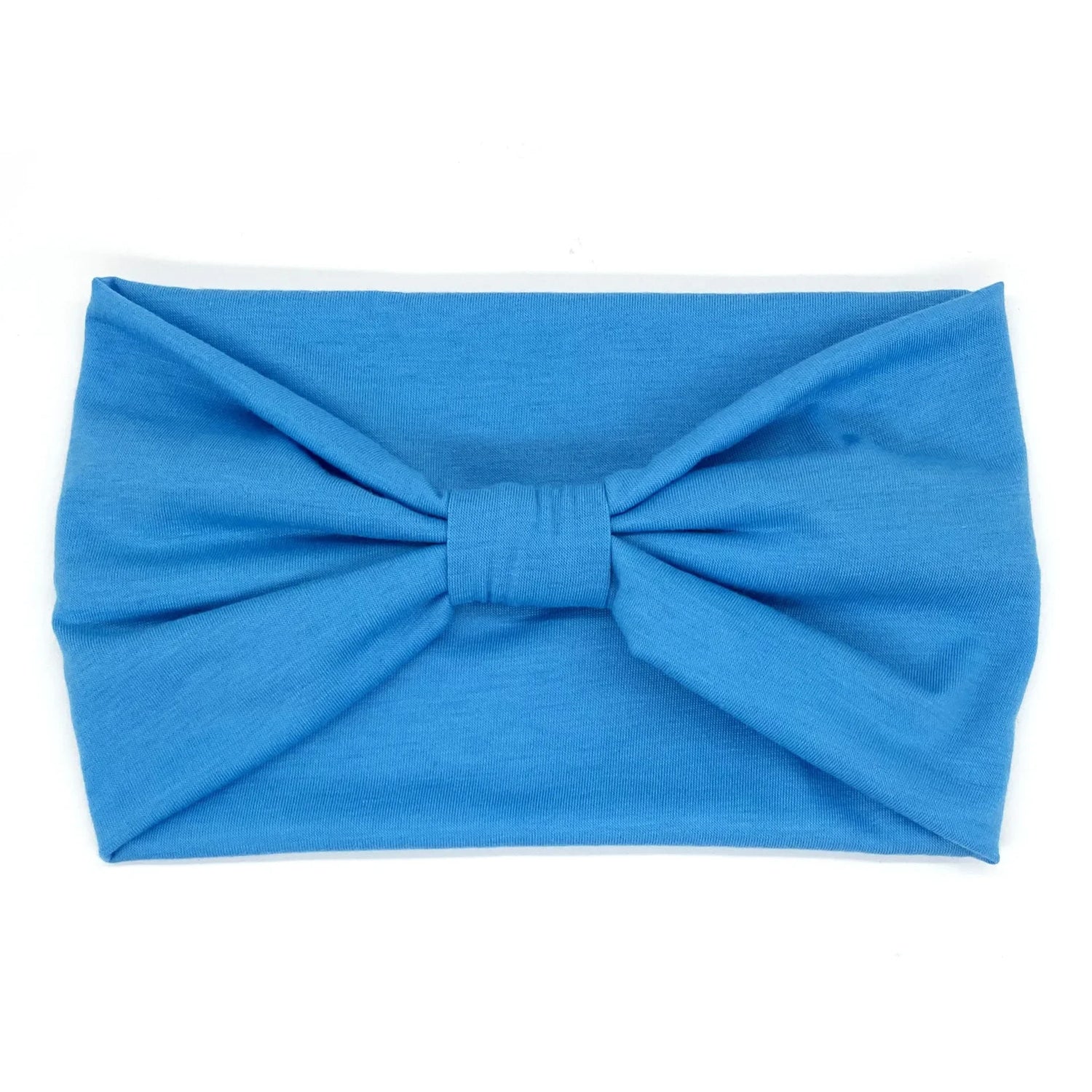 Headwrap Solid Color Knot Wide Headbands for Women Soft Cotton Sports Elastic Hair Bands Accessories Yoga Bandana Bandage