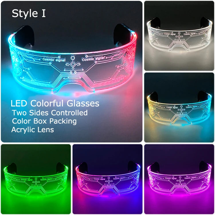 LED Acrylic Bow Tie Light up LED Men Bow Tie Luminous Bow tie Costume Men Ties DJ Dance Glow Decoration Novelty Gift LED Cravat