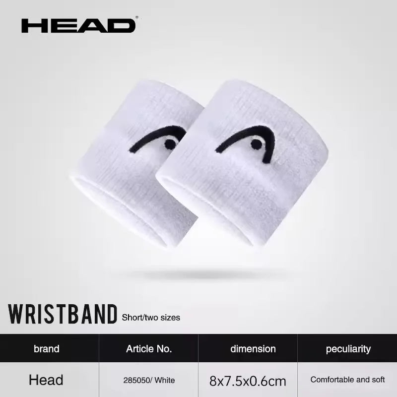 HEAD Tennis Hairbands Men and Women Sports Headbands Fitness Sweatband Badminton Yoga Basketball Running Fashion Sweat Headband