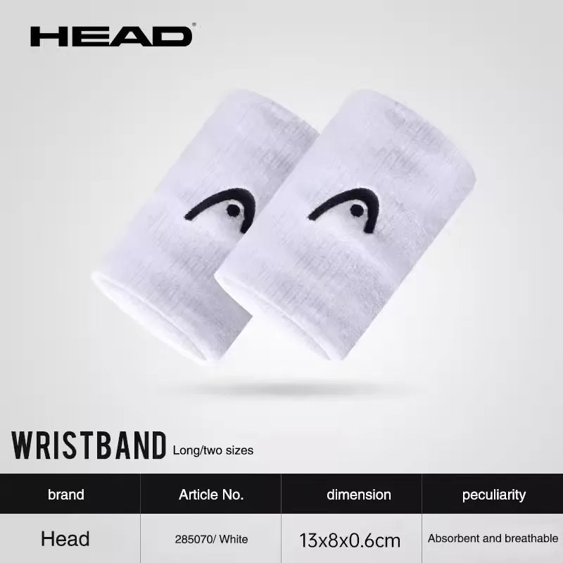 HEAD Tennis Hairbands Men and Women Sports Headbands Fitness Sweatband Badminton Yoga Basketball Running Fashion Sweat Headband