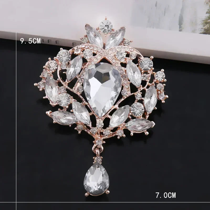 New Luxury Rhinestone Bow Tie High-end Gift Men and Women's Fashion Korean British Business Banquet Bowtie Men's Wedding Jewelry