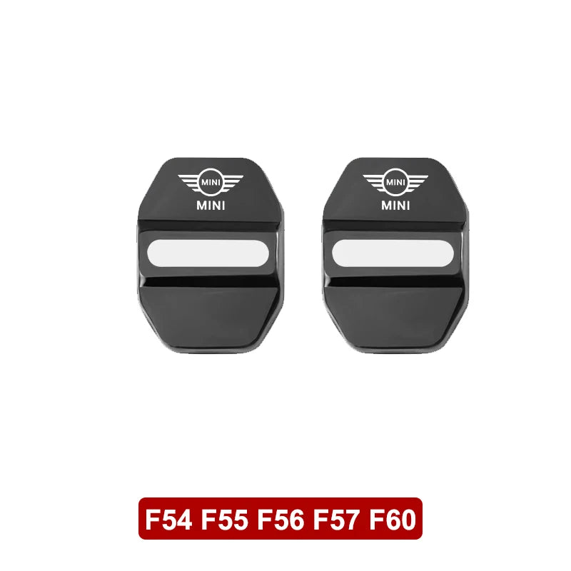 For MINI ONE Cooper S JCW F54 F55 F56 F57 F60 R60 R61 Car Door Lock Cover Protective Decoration Sticker Modification Accessories