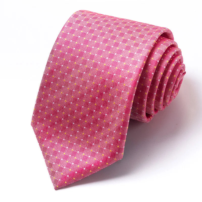 Cravates de mariage de haute qualité pour hommes, style tendance, imprimé à rayures bleues, accessoires de vêtements de bureau quotidiens, cadeau pour homme