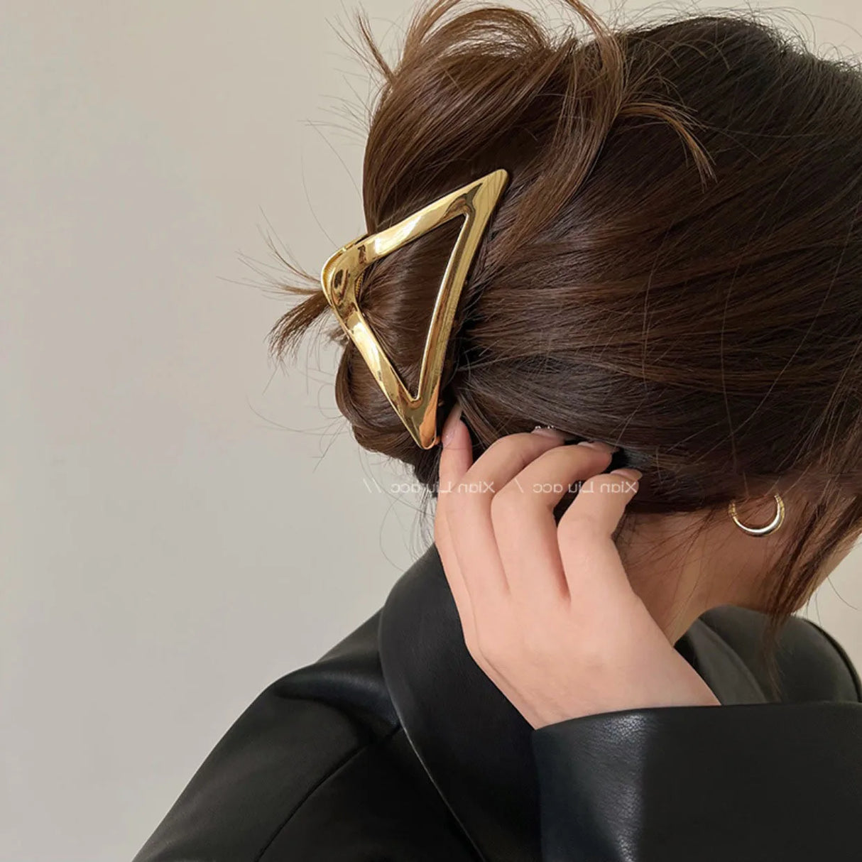 Fashion Geometric Metal Hair Claw Clips for Women Vintage Hair Clamps Crab Headband Hairpin Girls Hair Accessories Headwear