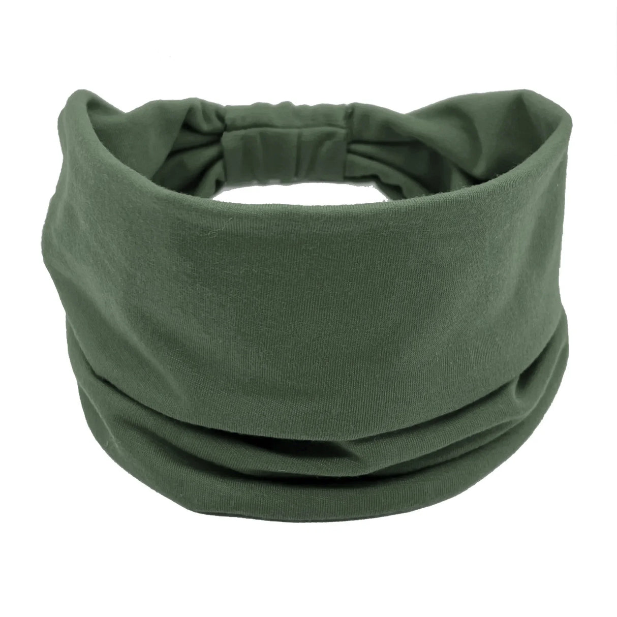 Headwrap Solid Color Knot Wide Headbands for Women Soft Cotton Sports Elastic Hair Bands Accessories Yoga Bandana Bandage