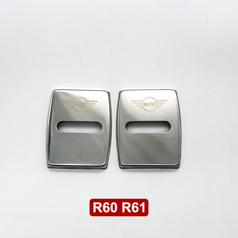 For MINI ONE Cooper S JCW F54 F55 F56 F57 F60 R60 R61 Car Door Lock Cover Protective Decoration Sticker Modification Accessories