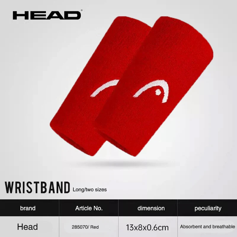 HEAD Tennis Hairbands Men and Women Sports Headbands Fitness Sweatband Badminton Yoga Basketball Running Fashion Sweat Headband