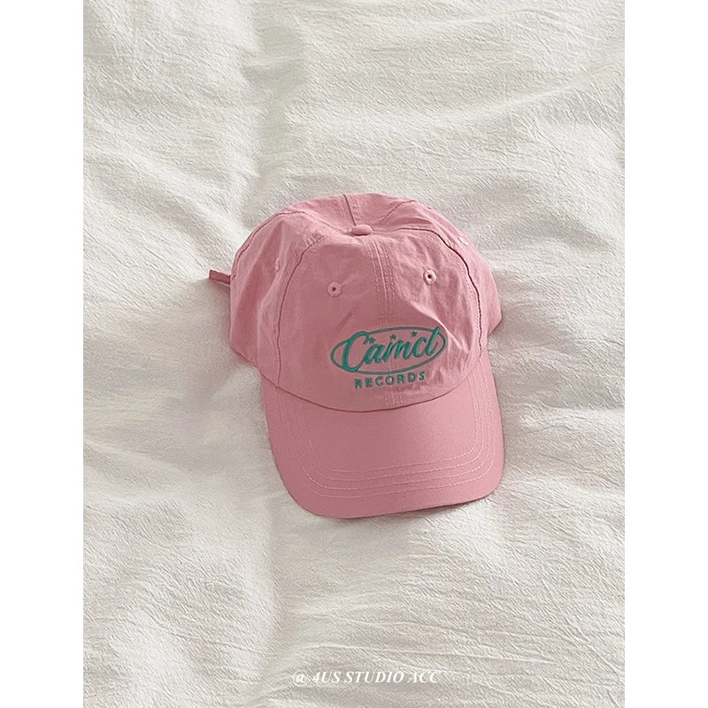 Casquette de baseball fine, respirante et résistante au soleil, style coréen, à large bord, à séchage rapide, souple, polyvalente
