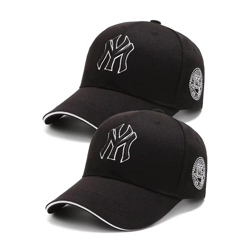 Chapeaux de protection solaire multifonctionnels décontractés pour l'extérieur, casquettes de baseball à lettres brodées, site officiel de chapeaux de soleil à la mode