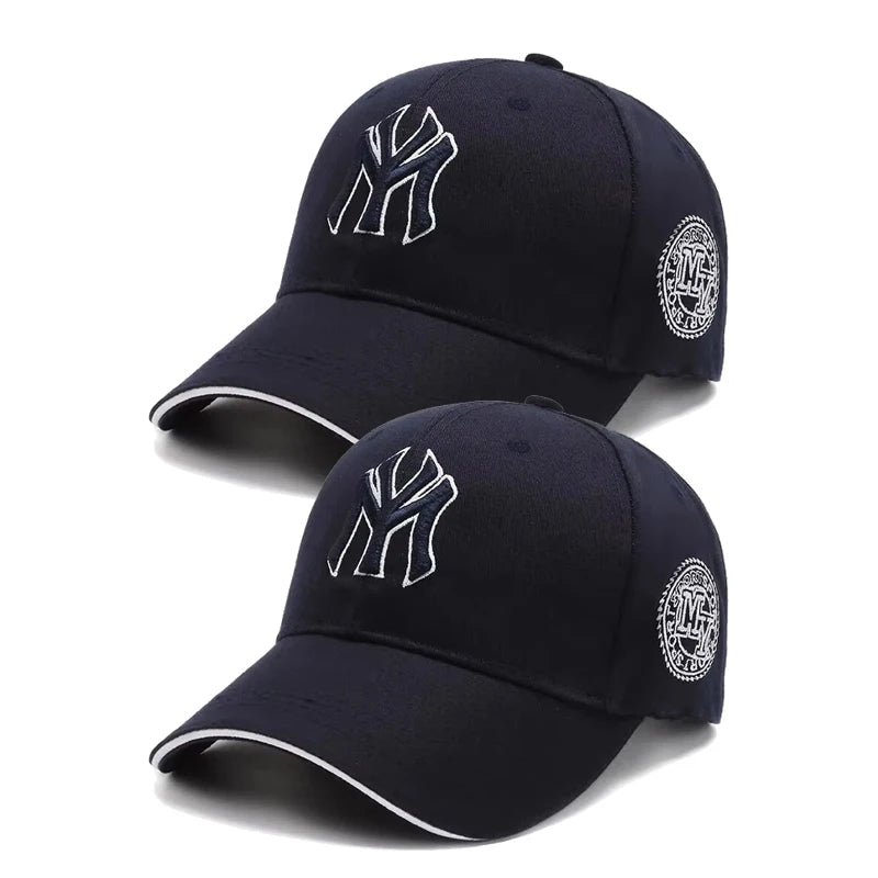 Chapeaux de protection solaire multifonctionnels décontractés pour l'extérieur, casquettes de baseball à lettres brodées, site officiel de chapeaux de soleil à la mode