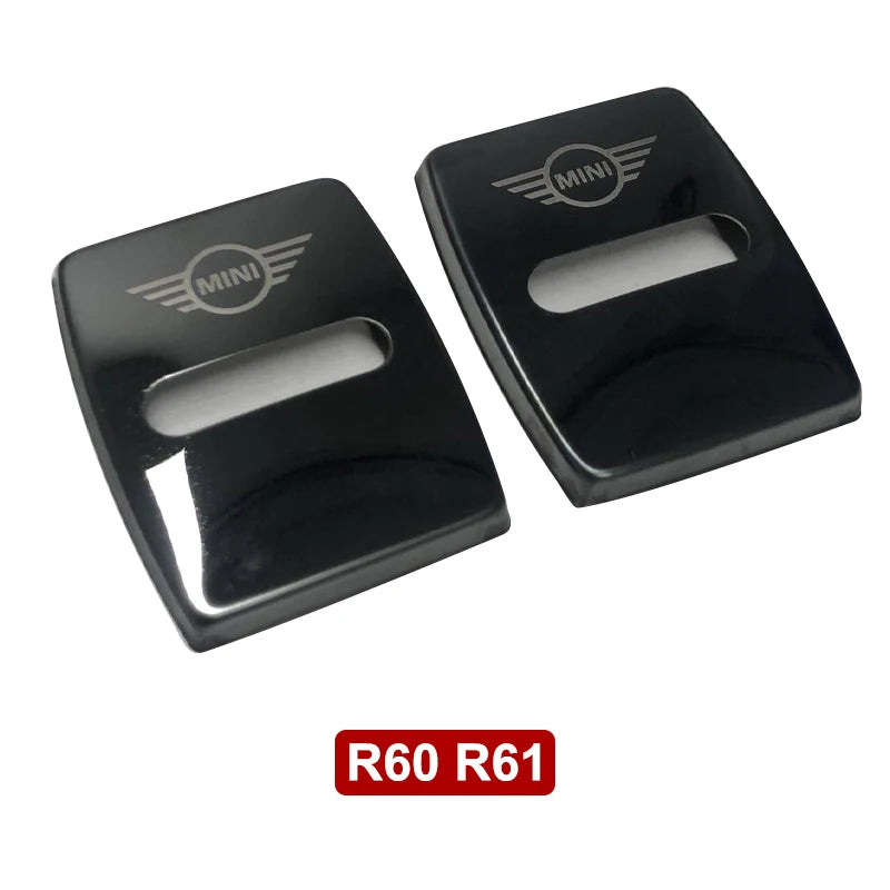 For MINI ONE Cooper S JCW F54 F55 F56 F57 F60 R60 R61 Car Door Lock Cover Protective Decoration Sticker Modification Accessories