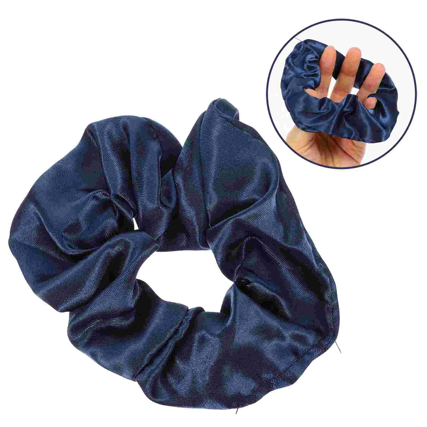 Navy Hair Accessories Set For Hair Bands Ponytail Holders Kids Headbands Hair Clips With Bows Braiders Hair Bow Clips Elastics