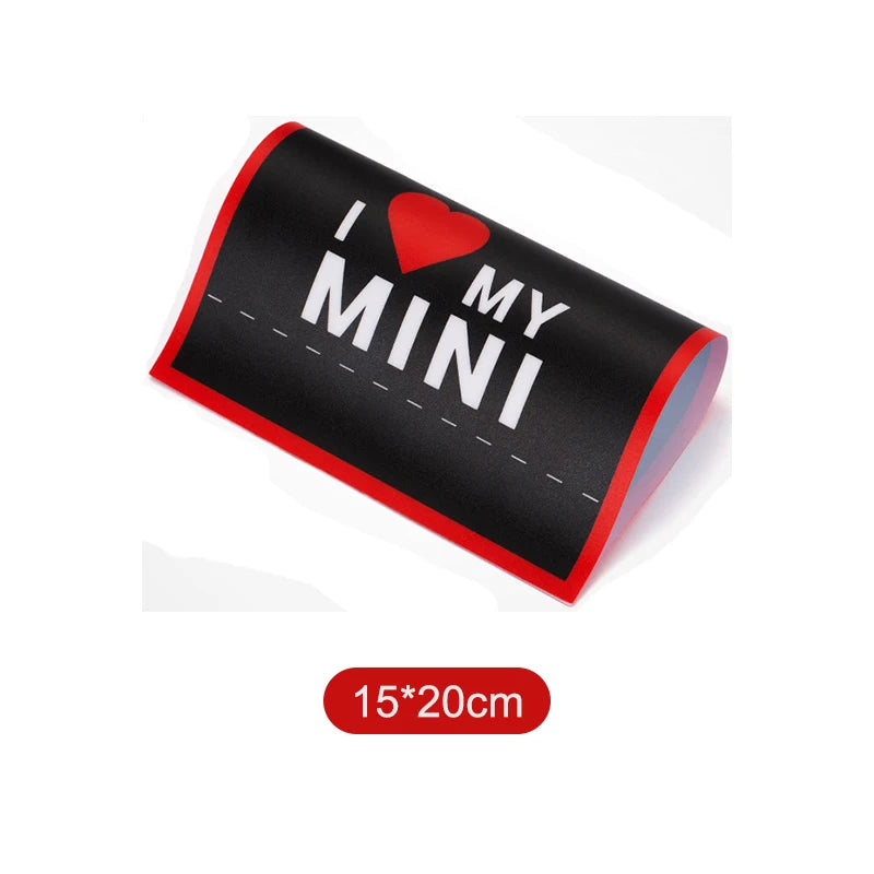 For MINI ONE Cooper S JCW R55 R56 R60 R61 F54 F55 F56 F57 F60 Car Body Decorative Sticker Washable Mark Modification Accessories