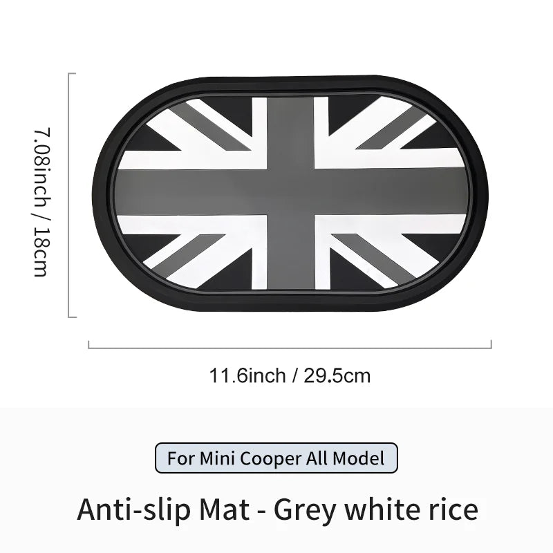 For Mini Cooper S JCW F56 F60 R56 R60 F65 F66 U25 Universal Car Dashboard Non Slip Mat Pads Automotive Interior Decorations