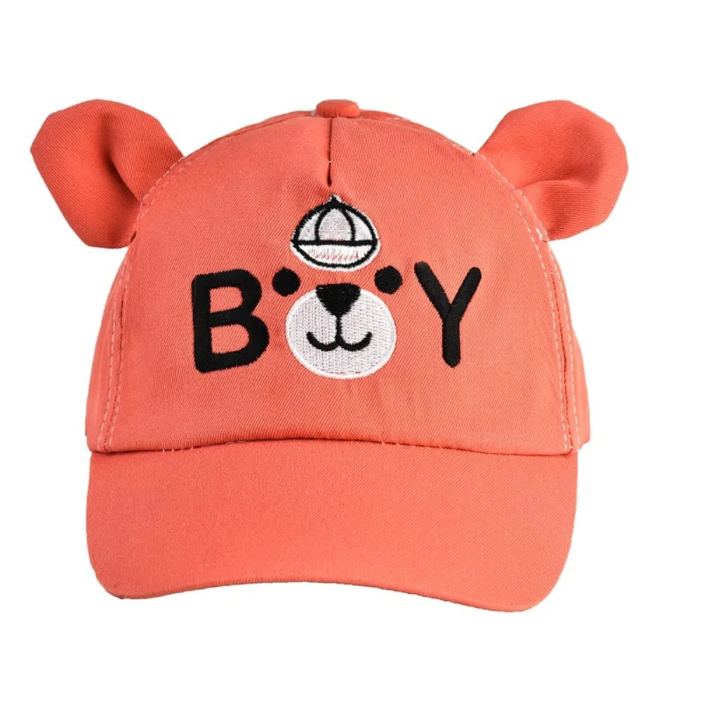 Spring Summer Cartoon Baby Baseball Cap Kids Boys Girls Sun Hat Outdoor Toddlder Children Adjustable Cap Peaked Caps