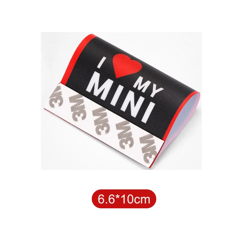 For MINI ONE Cooper S JCW R55 R56 R60 R61 F54 F55 F56 F57 F60 Car Body Decorative Sticker Washable Mark Modification Accessories