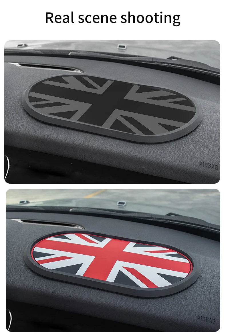 For Mini Cooper S JCW F56 F60 R56 R60 F65 F66 U25 Universal Car Dashboard Non Slip Mat Pads Automotive Interior Decorations