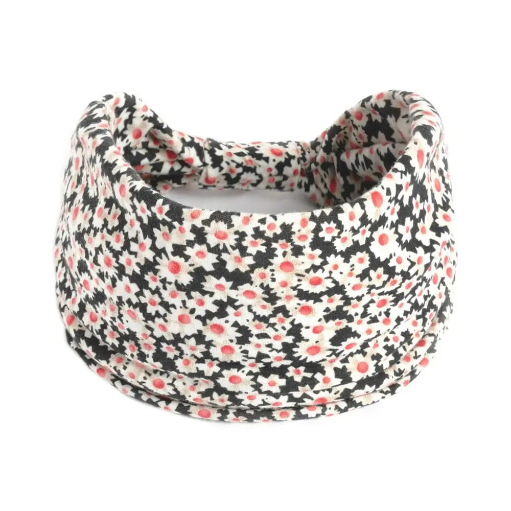 Fashion Boho Ethnic Style Headbands Vintage Knot Elastic Turban Headwrap For Women Girls Hair Band Soft Bandana Hair Accessories