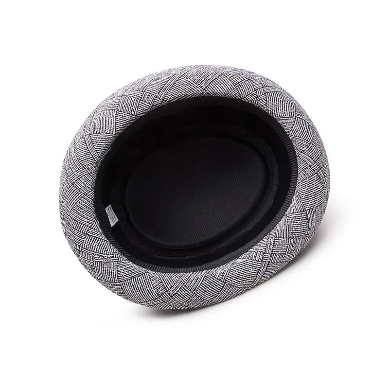 Chapeau haut de forme en coton pour homme, protection solaire, style jazz, simple et rétro, style hip-hop, pour l'extérieur, pour la danse de rue