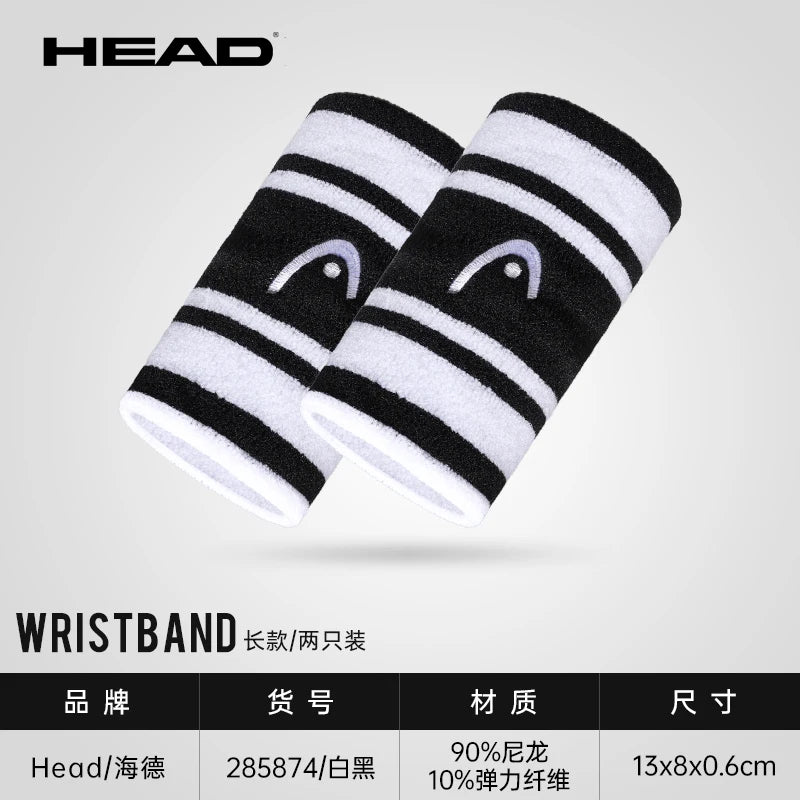 HEAD Tennis Hairbands Men and Women Sports Headbands Fitness Sweatband Badminton Yoga Basketball Running Fashion Sweat Headband