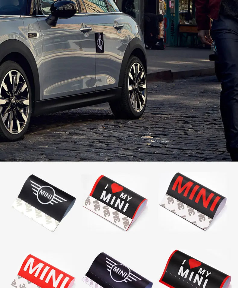 For MINI ONE Cooper S JCW R55 R56 R60 R61 F54 F55 F56 F57 F60 Car Body Decorative Sticker Washable Mark Modification Accessories