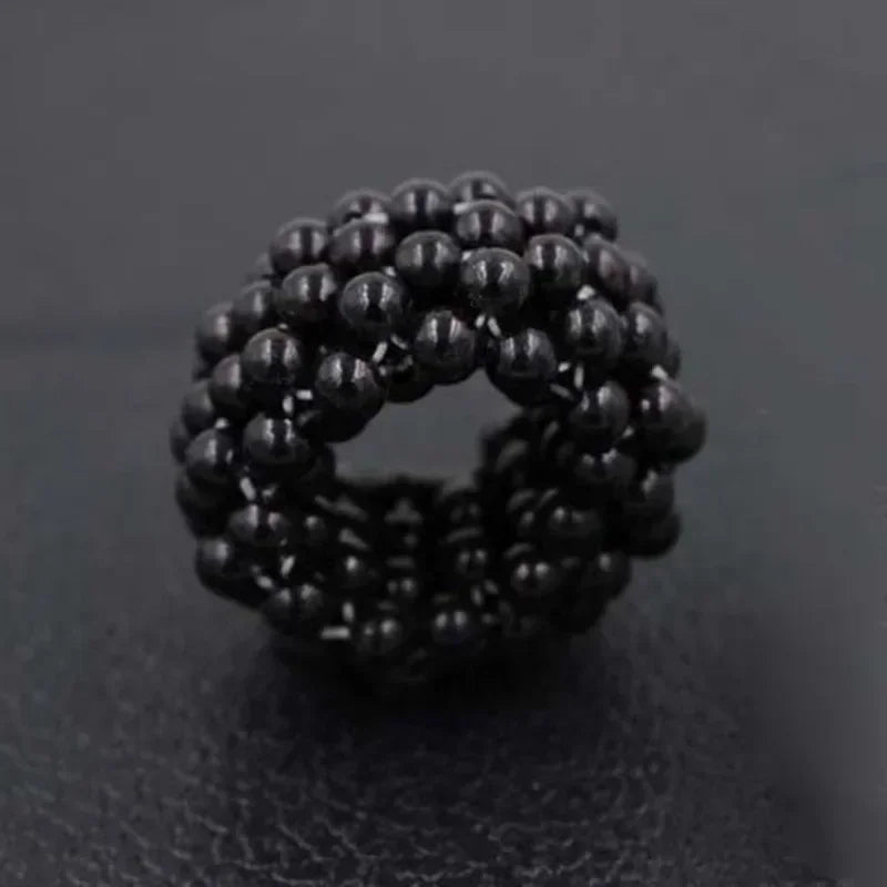 Handmade Pearl Bead Hair Ties Pearl Elastic Hairbands Beautiful Headwear Woman Fashionable Hair Accessories Korean Styling Tools