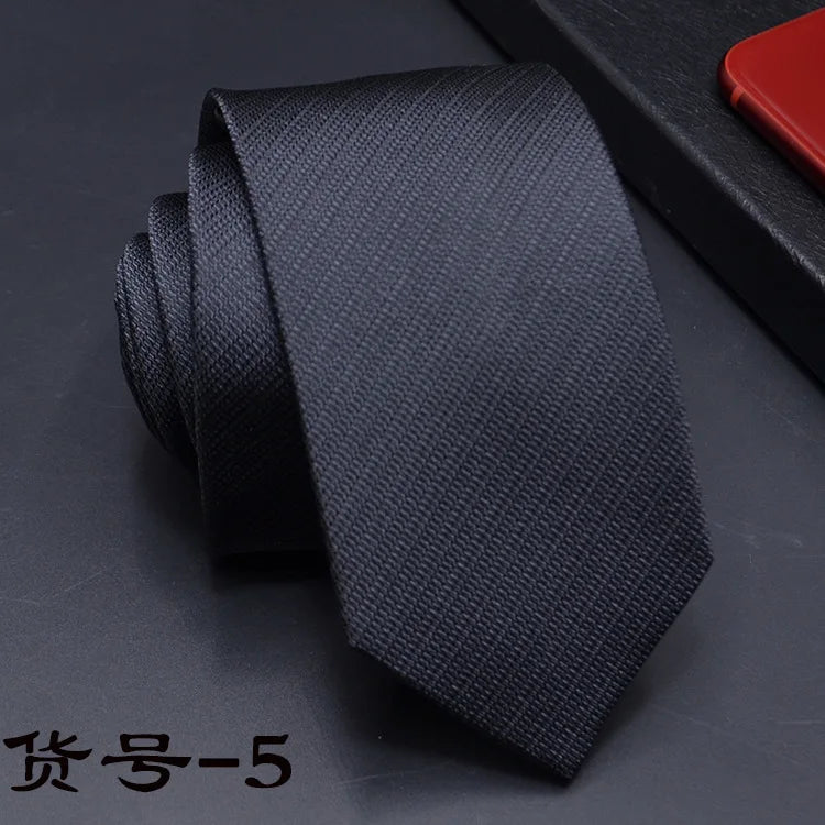 Men ties necktie Men's vestidos business wedding tie Male Dress legame gift gravata England Stripes JACQUARD WOVEN 6cm