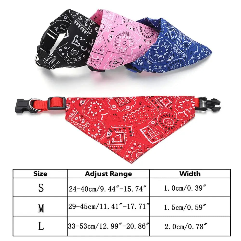 Bandanas pour chien, grande écharpe pour animal de compagnie, en coton à carreaux, lavable, nœuds papillon, collier, écharpe pour chien et chat, grands accessoires pour chien, foulard