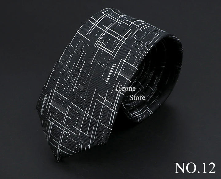 26 Styles Men's Jacquard Novelty Ties Skinny Floral Paisley Striped  Necktie Business Narrow Suit Shirt Daily Wear Accessories