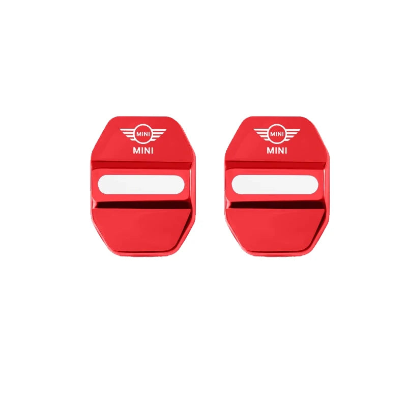 For MINI ONE Cooper S JCW F54 F55 F56 F57 F60 R60 R61 Car Door Lock Cover Protective Decoration Sticker Modification Accessories