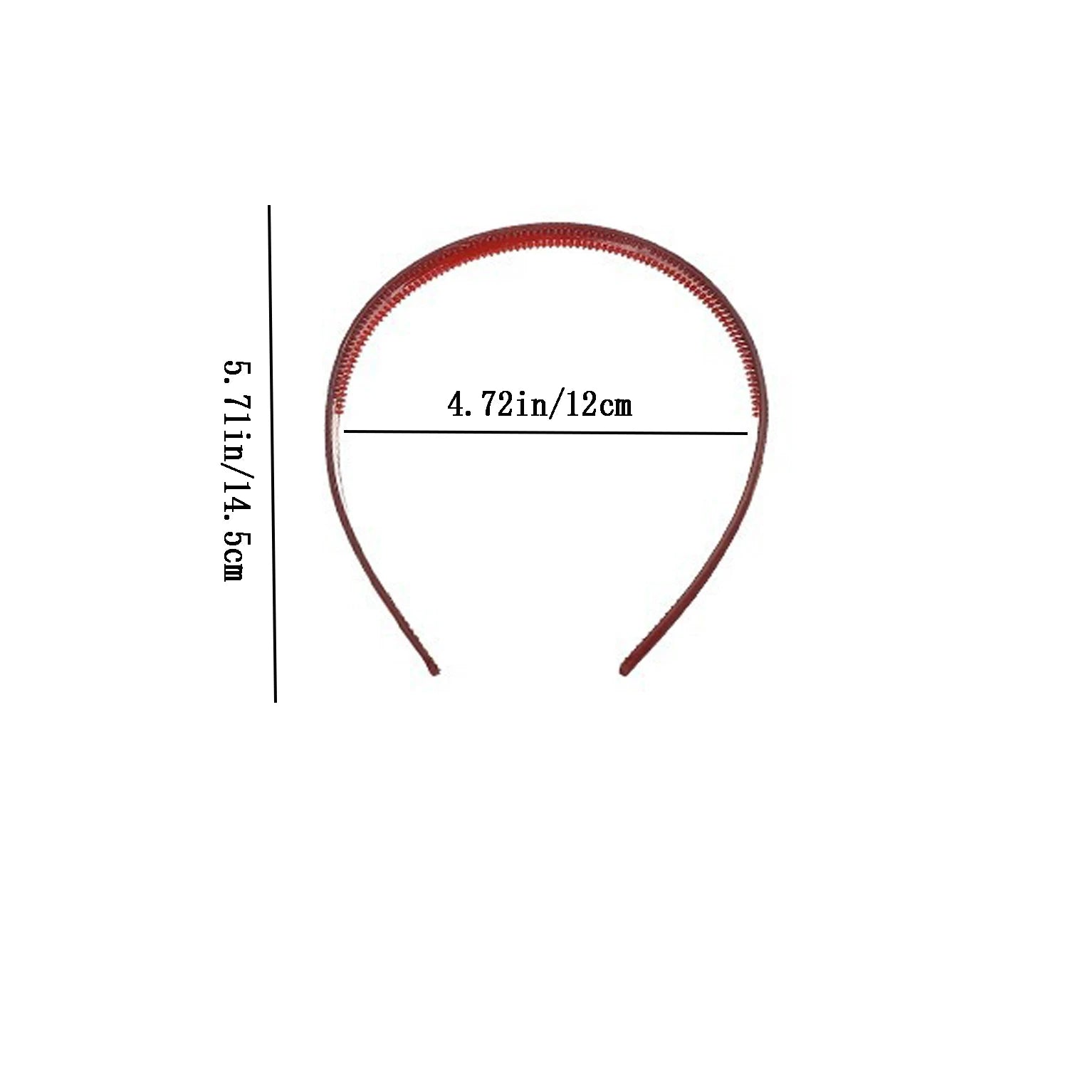 Jelly Color Headbands For Women Girls Headband With Tooth Anti-slip Hairband Hair Accessories For Hair Head Hoop