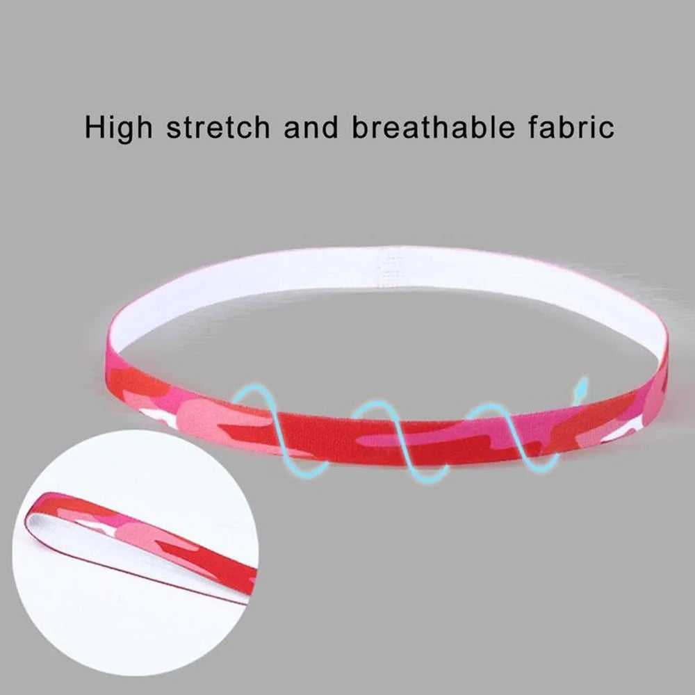 Hair Bands Fitness Elastic Sweatband Biking Sweatband Bands Headband Antiperspirant Headband Sport Hairband Running Head Band