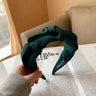 Fashion Hair Hoop Hair Bands for Women Girls Flower Solid Color Headbands Designer Wide Hairband Hair Accessories Headwear