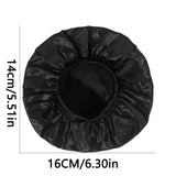 Newly Satin Night Hair Cap Women's Solid Sleeping Hat Sleep Care Bonnet Nightcap For Women Unisex Cap