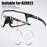 Optical Lenses For KE9022 Style Prescription 1.56 1.61 1.67 1.74 Aspheric Myopia Frame Sunglasses Bike Eyewear Cycling Glasses